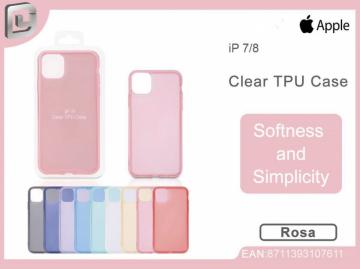 COVER PER IPHONE 7 PLUS/8 PLUS CLEAR TPU CASE